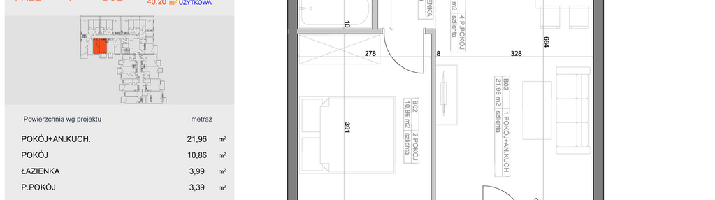 Mieszkanie w inwestycji: Industria etap I-B
