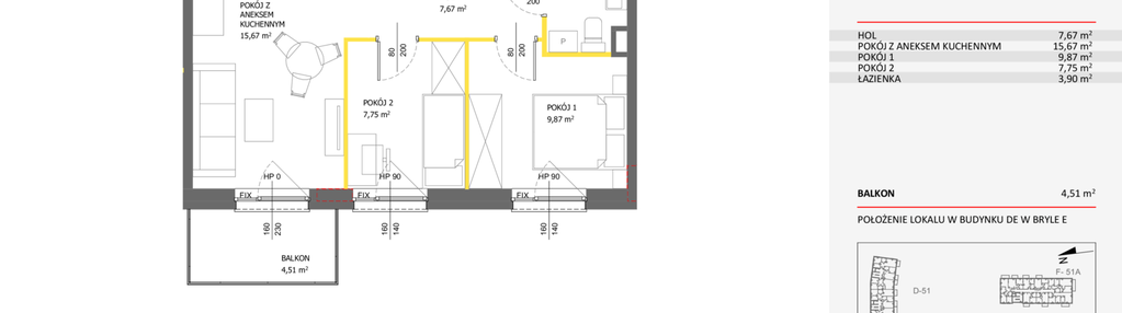 Mieszkanie w inwestycji: Piastova Osada