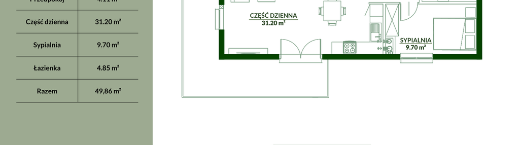 Mieszkanie w inwestycji: Bukowa etap II
