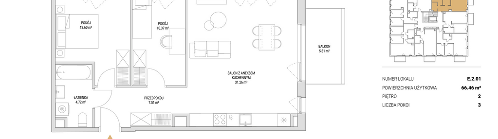 Mieszkanie w inwestycji: Ananasowa