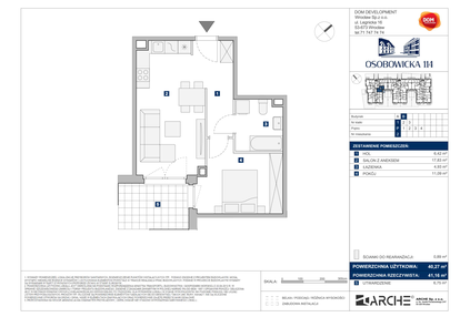 Mieszkanie w inwestycji: Osobowicka 114