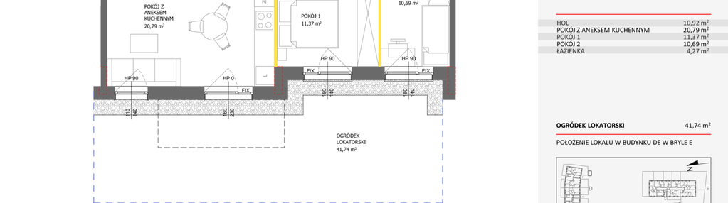 Mieszkanie w inwestycji: Piastova Osada