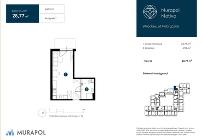 Mieszkanie w inwestycji: Murapol Motivo