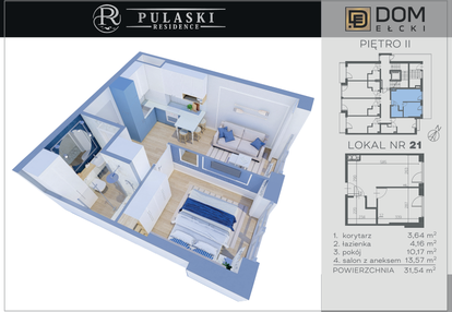 Mieszkanie w inwestycji: Pulaski Residence