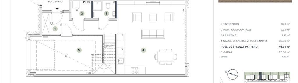 Dom w inwestycji: Oaza Kosmatki