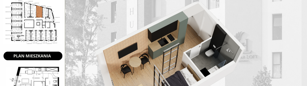 Mieszkanie w inwestycji: Hussar Loft - Apartamenty inwestycyjne