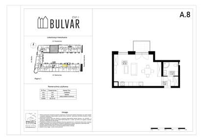 Mieszkanie w inwestycji: Bulvar etap II