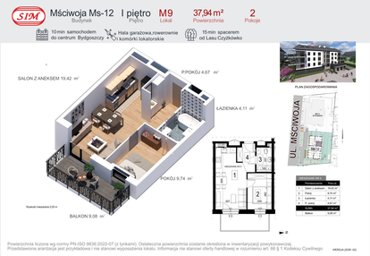 Mieszkanie w inwestycji: Mściwoja MS-12