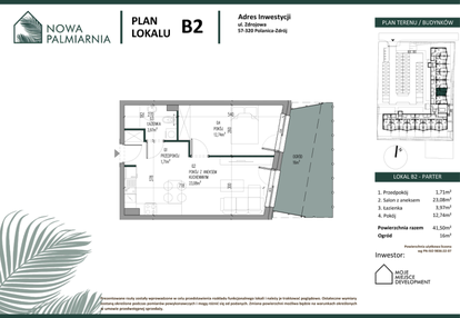 Mieszkanie w inwestycji: Nowa Palmiarnia