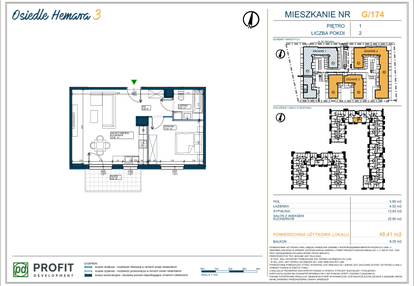 Mieszkanie w inwestycji: Osiedle Hemara - etap III bud. 2 i 3