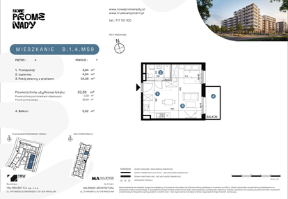 Mieszkanie w inwestycji: Nowe Promenady etap II