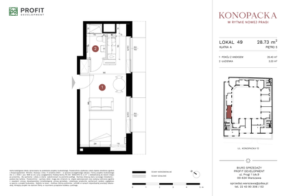 Mieszkanie w inwestycji: Konopacka