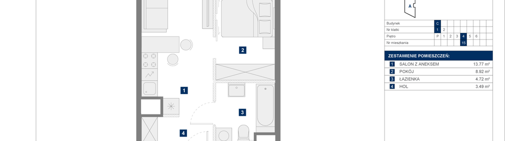 Mieszkanie w inwestycji: Apartamenty Park Matecznego Etap 1