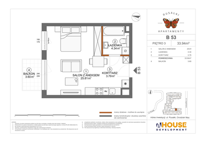 Mieszkanie w inwestycji: Apartamenty Rusałki