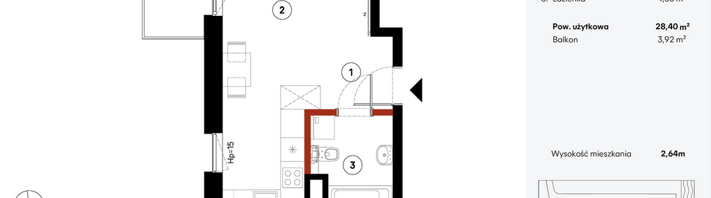 Mieszkanie w inwestycji: Elewator - Mieszkania i Lofty