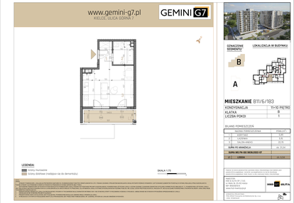 Mieszkanie w inwestycji: GEMINI G-7