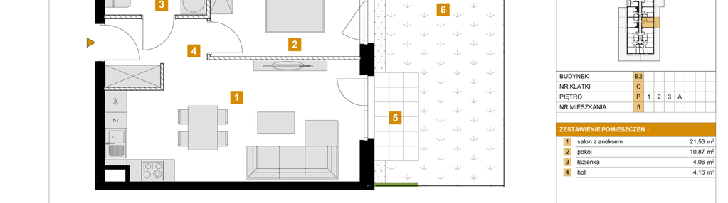 Mieszkanie w inwestycji: Osiedle Arkadia