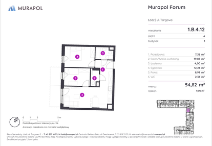 Mieszkanie w inwestycji: Murapol Forum
