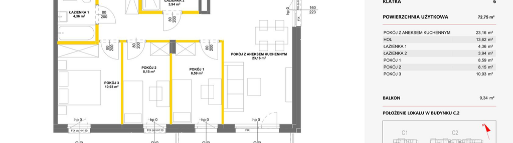 Mieszkanie w inwestycji: Miasteczko Julianów etap 2