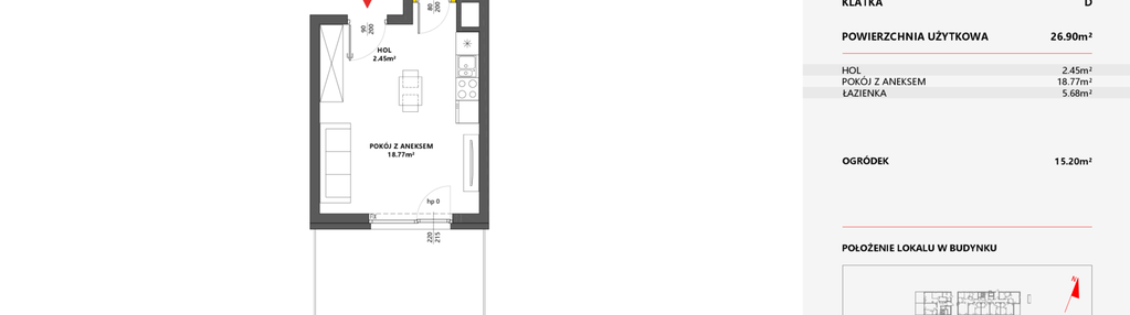 Mieszkanie w inwestycji: Metro Art 6