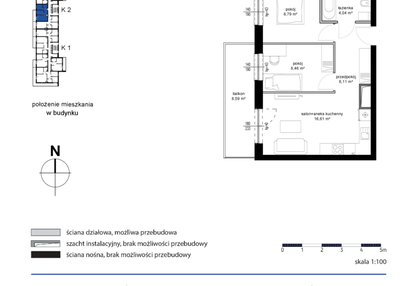 Mieszkanie w inwestycji: Kwarcowe Wzgórze - bud. 2