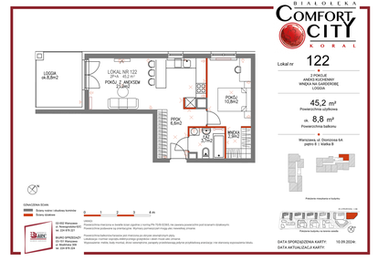 Mieszkanie w inwestycji: Comfort City Koral