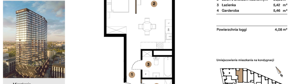 Mieszkanie w inwestycji: O27 Apartamenty Opolska