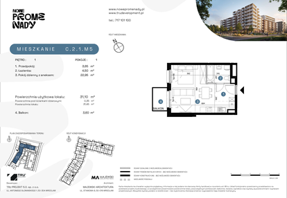 Mieszkanie w inwestycji: Nowe Promenady etap II