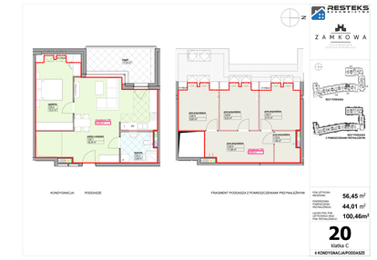 Mieszkanie w inwestycji: Kamienica Zamkowa