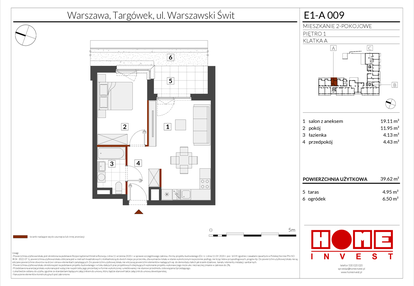 Mieszkanie w inwestycji: Warszawski Świt etap X