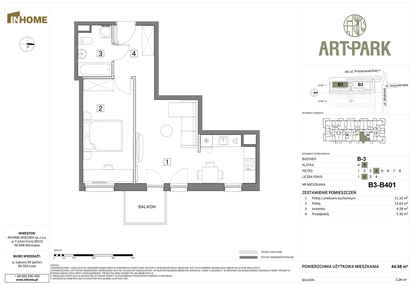 Mieszkanie w inwestycji: Inhome Osiedle ArtPark etap I