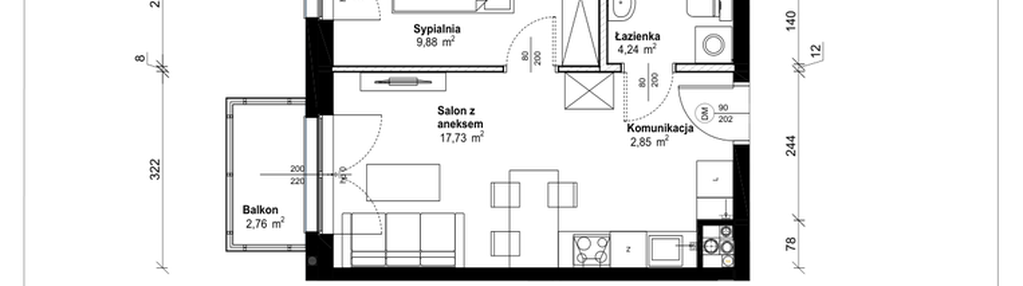 Mieszkanie w inwestycji: ATRIUM