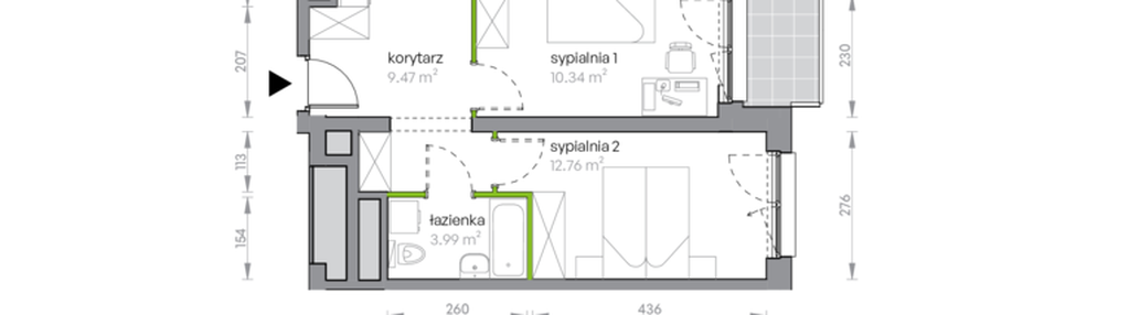 Mieszkanie w inwestycji: Legnicka Vita