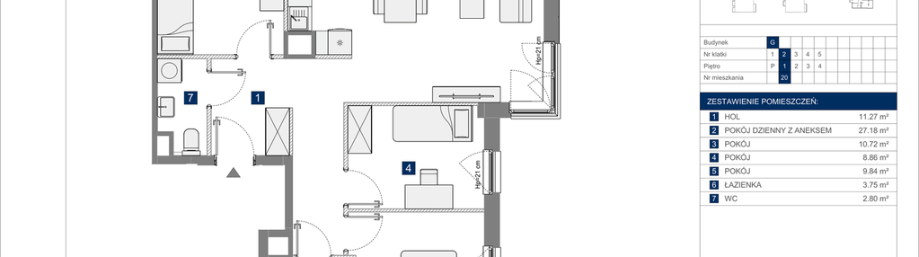 Mieszkanie w inwestycji: Apartamenty Park Matecznego Etap 2