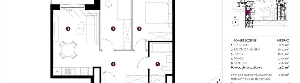 Mieszkanie w inwestycji: Osiedle Witaj etap II
