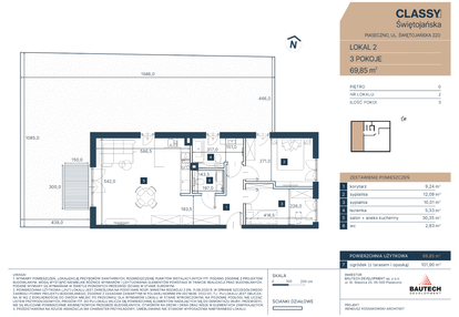 Mieszkanie w inwestycji: Classy Świętojańska