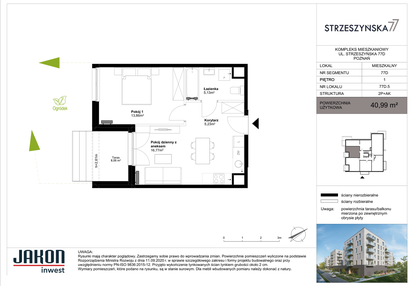 Mieszkanie w inwestycji: Strzeszyńska 77