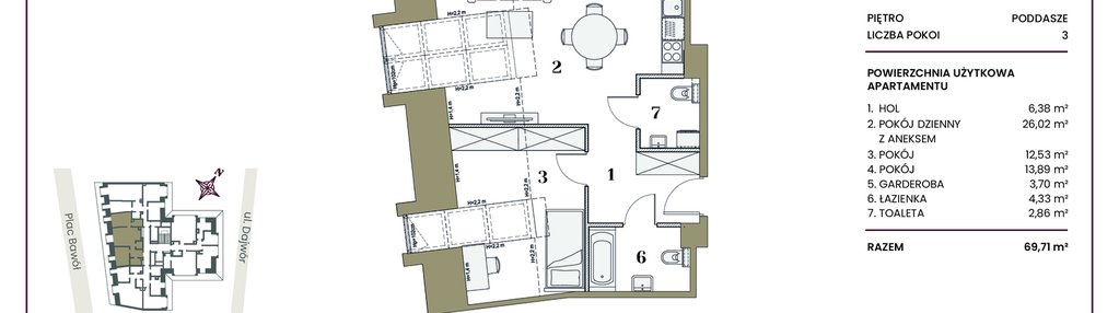 Mieszkanie w inwestycji: Dajwór