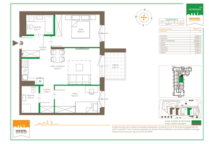 Mieszkanie w inwestycji: Ostródzka 123 - II etap