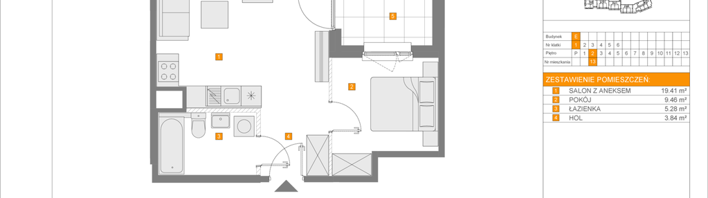 Mieszkanie w inwestycji: Apartamenty Literacka etap 2.2