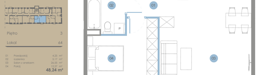 Mieszkanie w inwestycji: Oficyna - mieszkania