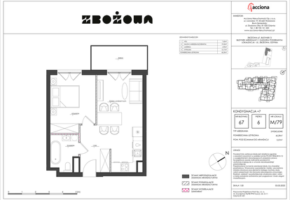 Mieszkanie w inwestycji: Zbożowa