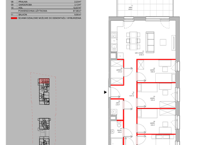 Mieszkanie w inwestycji: Warszawska 58A
