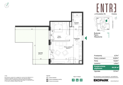 Mieszkanie w inwestycji: Entre