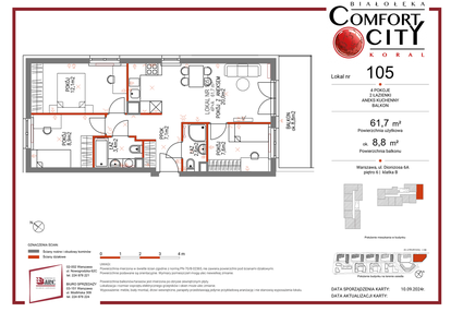 Mieszkanie w inwestycji: Comfort City Koral