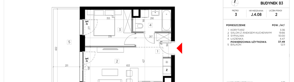 Mieszkanie w inwestycji: CityFlow etap II