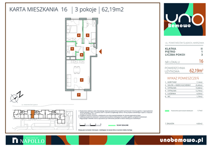 Mieszkanie w inwestycji: UNO Bemowo