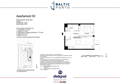 Mieszkanie w inwestycji: Baltic Porto
