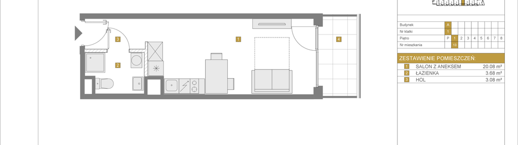 Mieszkanie w inwestycji: Apartamenty Grzybowska 11