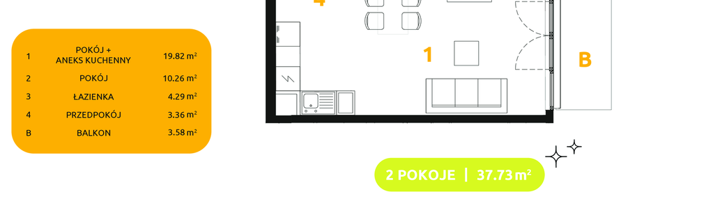 Mieszkanie w inwestycji: Osiedle Ozon etap VII